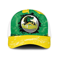 Jamaica Cricket Baseball Net Cap Go Champions Tallawahs Grunge Style - Wonder Print Shop
