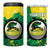 Custom Jamaica Cricket 4 in 1 Can Cooler Tumbler Go Champions Tallawahs Grunge Style