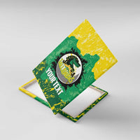 Custom Jamaica Cricket Canvas Wall Art Go Champions Tallawahs Grunge Style