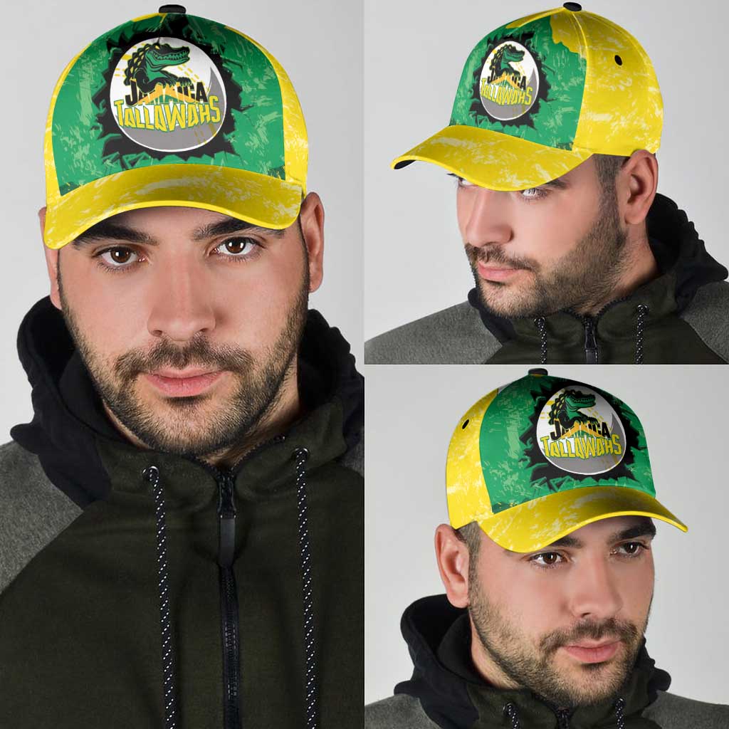 Jamaica Cricket Classic Cap Go Champions Tallawahs Grunge Style - Wonder Print Shop