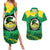 Custom Jamaica Cricket Couples Matching Summer Maxi Dress and Hawaiian Shirt Go Champions Tallawahs Grunge Style