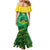 Custom Jamaica Cricket Family Matching Mermaid Dress and Hawaiian Shirt Go Champions Tallawahs Grunge Style