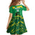Custom Jamaica Cricket Family Matching Off Shoulder Maxi Dress and Hawaiian Shirt Go Champions Tallawahs Grunge Style