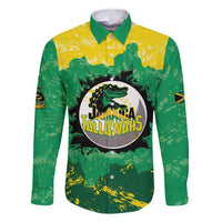 Custom Jamaica Cricket Family Matching Summer Maxi Dress and Hawaiian Shirt Go Champions Tallawahs Grunge Style