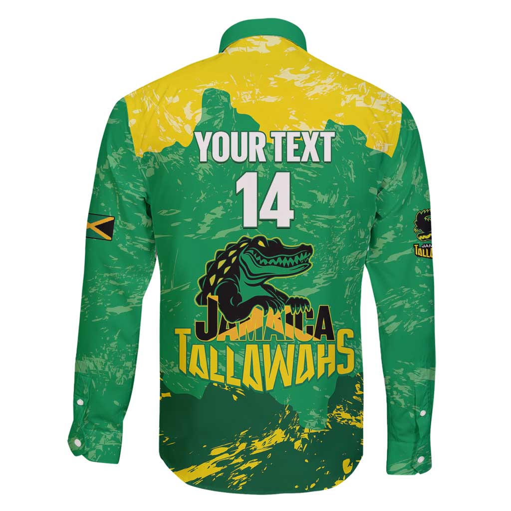 Custom Jamaica Cricket Family Matching Tank Maxi Dress and Hawaiian Shirt Go Champions Tallawahs Grunge Style
