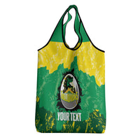 Custom Jamaica Cricket Grocery Bag Go Champions Tallawahs Grunge Style