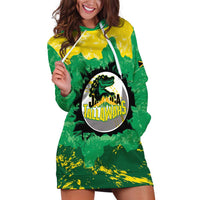 Custom Jamaica Cricket Hoodie Dress Go Champions Tallawahs Grunge Style