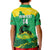 Custom Jamaica Cricket Kid Polo Shirt Go Champions Tallawahs Grunge Style