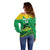 Custom Jamaica Cricket Off Shoulder Sweater Go Champions Tallawahs Grunge Style