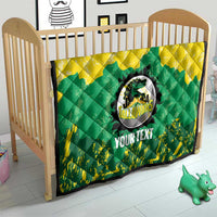 Custom Jamaica Cricket Quilt Go Champions Tallawahs Grunge Style