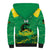 Custom Jamaica Cricket Sherpa Hoodie Go Champions Tallawahs Grunge Style