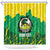 Custom Jamaica Cricket Shower Curtain Go Champions Tallawahs Grunge Style