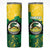 Custom Jamaica Cricket Skinny Tumbler Go Champions Tallawahs Grunge Style