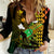 Personalised Paddle Board Hawaii Women Casual Shirt Molokai 2 Oahu World Championships Kakau Pattern - Wonder Print Shop