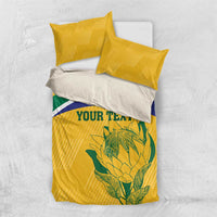 Custom South Africa Cricket Bedding Set Go Champions World Cup Proteas - Wonder Print Shop