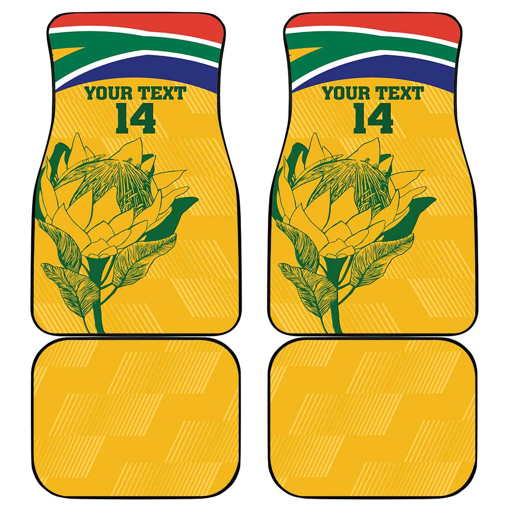 Custom South Africa Cricket Car Mats Go Champions World Cup Proteas - Wonder Print Shop