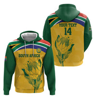 Custom South Africa Cricket Hoodie Go Champions World Cup Proteas - Wonder Print Shop