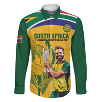 South Africa Cricket Family Matching Puletasi and Hawaiian Shirt 1st Champions World Cup Proud Of Our Boys - Wonder Print Shop
