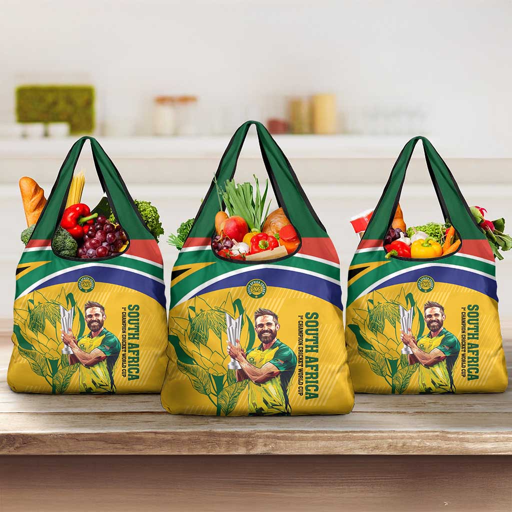 South Africa Cricket Grocery Bag 1st Champions World Cup Proud Of Our Boys