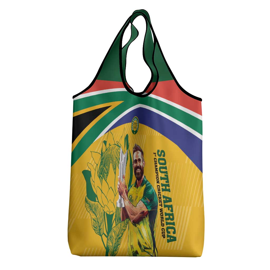 South Africa Cricket Grocery Bag 1st Champions World Cup Proud Of Our Boys