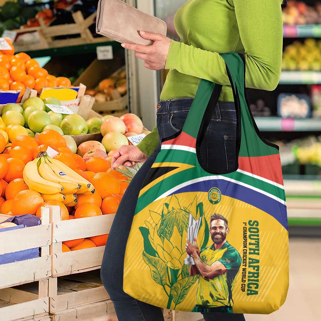 South Africa Cricket Grocery Bag 1st Champions World Cup Proud Of Our Boys