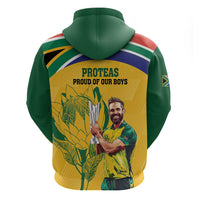 South Africa Cricket Zip Hoodie 1st Champions World Cup Proud Of Our Boys - Wonder Print Shop