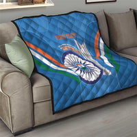 Custom India Cricket Quilt 2nd Champions World Cup Men In Blue - Wonder Print Shop