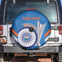 Custom India Cricket Spare Tire Cover 2nd Champions World Cup Men In Blue - Wonder Print Shop