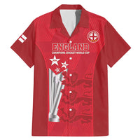 Custom England Cricket Family Matching Mermaid Dress and Hawaiian Shirt 3rd Champions World Cup Proud - Wonder Print Shop