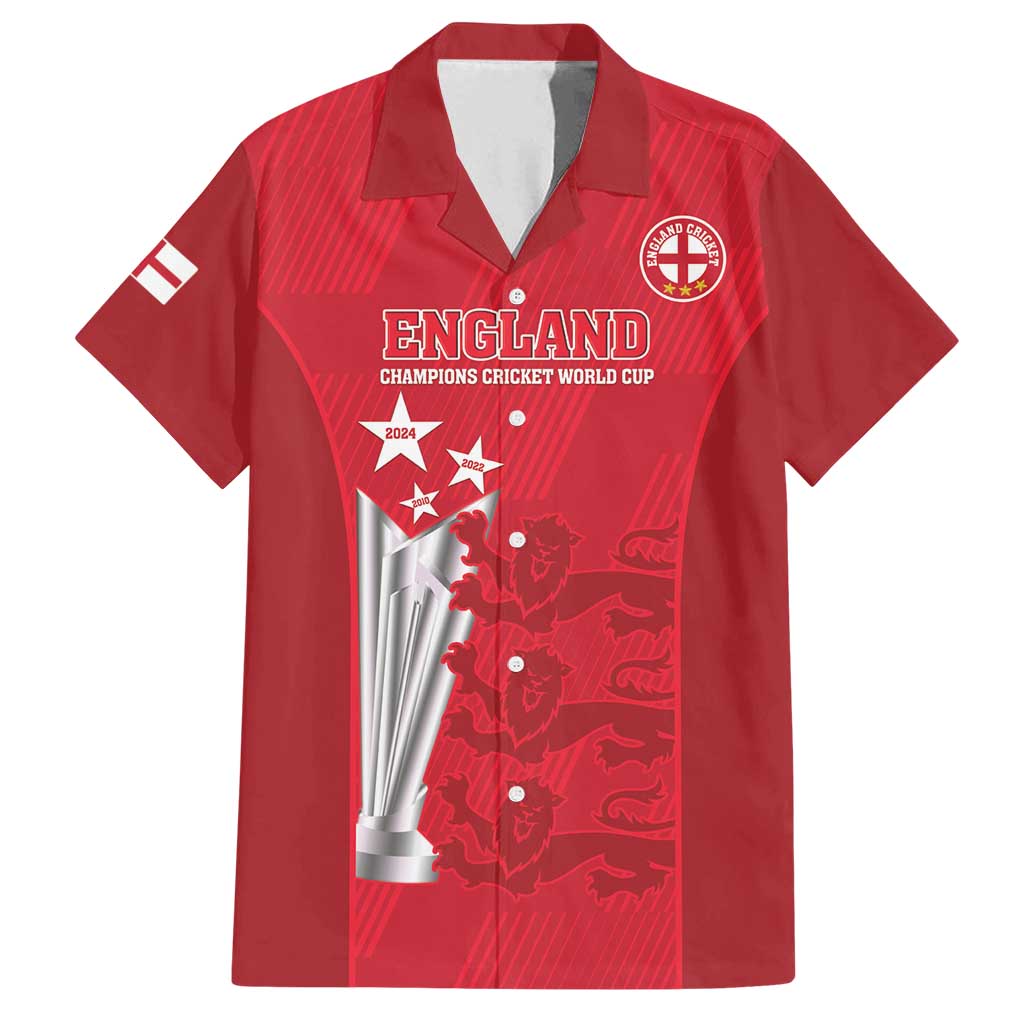 Custom England Cricket Family Matching Summer Maxi Dress and Hawaiian Shirt 3rd Champions World Cup Proud - Wonder Print Shop
