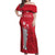 Custom England Cricket Off Shoulder Maxi Dress 3rd Champions World Cup Proud - Wonder Print Shop