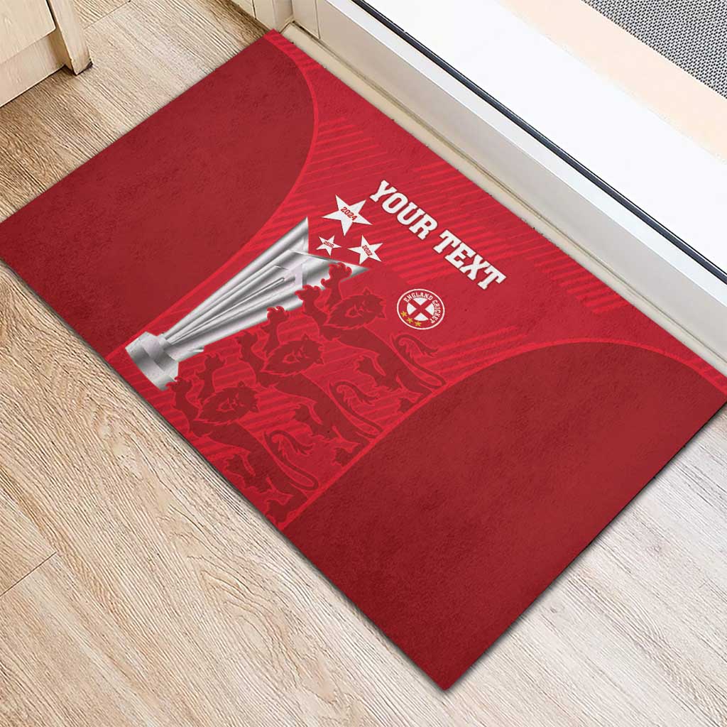 Custom England Cricket Rubber Doormat 3rd Champions World Cup Proud - Wonder Print Shop