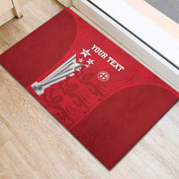 Custom England Cricket Rubber Doormat 3rd Champions World Cup Proud - Wonder Print Shop
