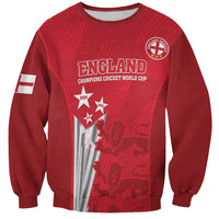 Custom England Cricket Sweatshirt 3rd Champions World Cup Proud - Wonder Print Shop