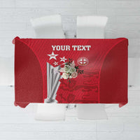 Custom England Cricket Tablecloth 3rd Champions World Cup Proud - Wonder Print Shop