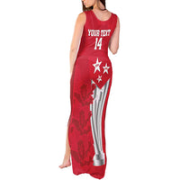 Custom England Cricket Tank Maxi Dress 3rd Champions World Cup Proud - Wonder Print Shop