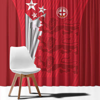 Custom England Cricket Window Curtain 3rd Champions World Cup Proud - Wonder Print Shop