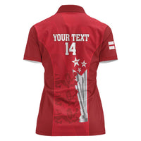 Custom England Cricket Women Polo Shirt 3rd Champions World Cup Proud - Wonder Print Shop