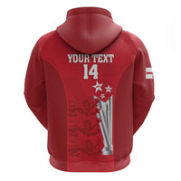 Custom England Cricket Zip Hoodie 3rd Champions World Cup Proud - Wonder Print Shop