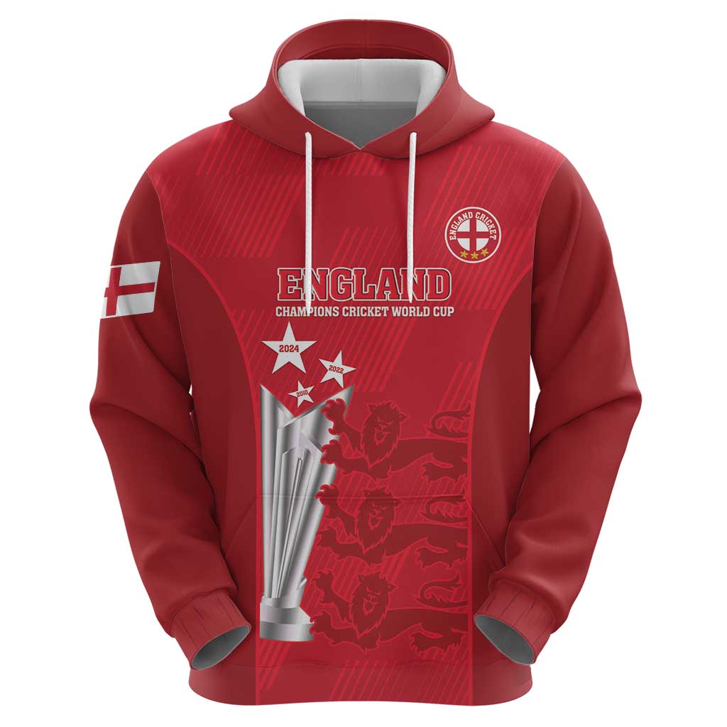 Custom England Cricket Zip Hoodie 3rd Champions World Cup Proud - Wonder Print Shop