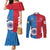 Custom India And England Cricket Couples Matching Mermaid Dress and Long Sleeve Button Shirt 2024 Together Dynamic Version