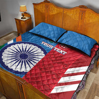 Custom India And England Cricket Quilt Bed Set 2024 Together Dynamic Version - Wonder Print Shop
