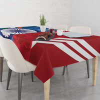 Custom India And England Cricket Tablecloth 2024 Together Dynamic Version - Wonder Print Shop