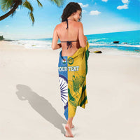 Custom India And South Africa Cricket Sarong 2024 Together Dynamic Version - Wonder Print Shop