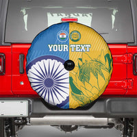 Custom India And South Africa Cricket Spare Tire Cover 2024 Together Dynamic Version - Wonder Print Shop