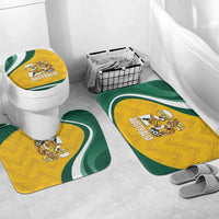 Australia 2026 Soccer Bathroom Set Go Socceroos Kangaroo Mascot Yellow Sporty
