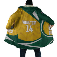 Australia 2026 Soccer Custom Cloak Go Socceroos Kangaroo Mascot Yellow Sporty