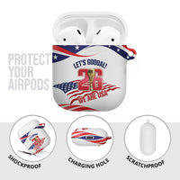 United States 2026 Soccer AirPods Case We Are USA Go Champions Flag Waves
