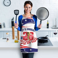United States 2026 Soccer Apron We Are USA Go Champions Flag Waves