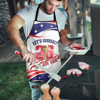 United States 2026 Soccer Apron We Are USA Go Champions Flag Waves